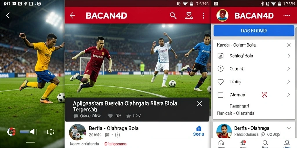 Tampilan antarmuka BACAN4D yang bersih dan mudah dipahami.
