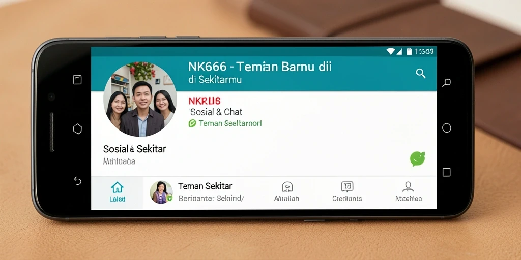 Tampilan antarmuka NK666 yang menarik dan interaktif.