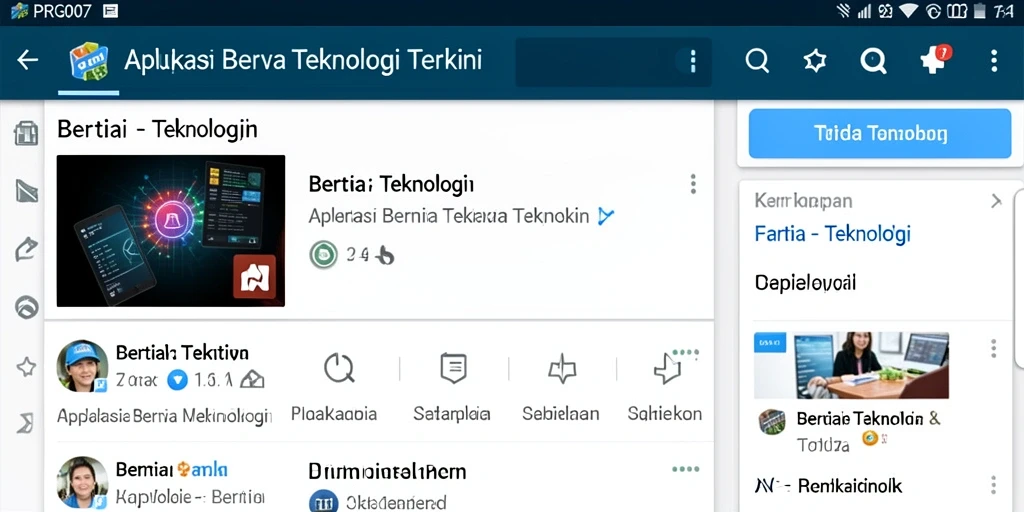 Tampilan antarmuka PRG007 yang menarik dan informatif.