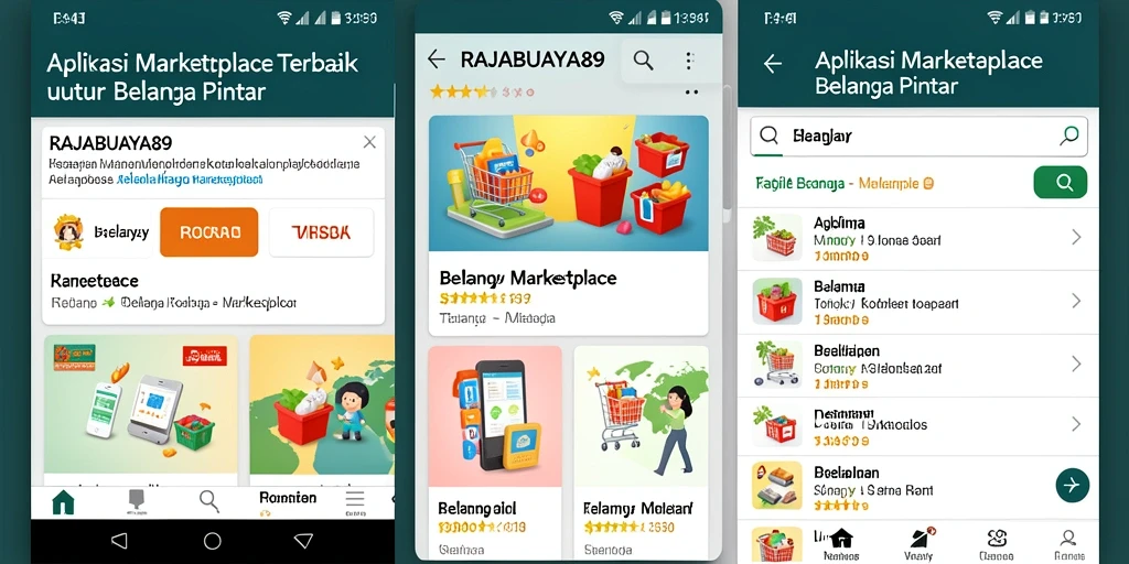 Tampilan antarmuka aplikasi RAJABUAYA89 yang menarik dan fungsional.