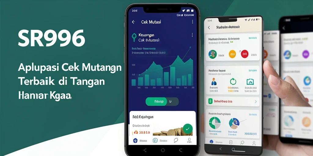 Tampilan antarmuka aplikasi Cek Mutasi SR996 yang modern dan user-friendly.