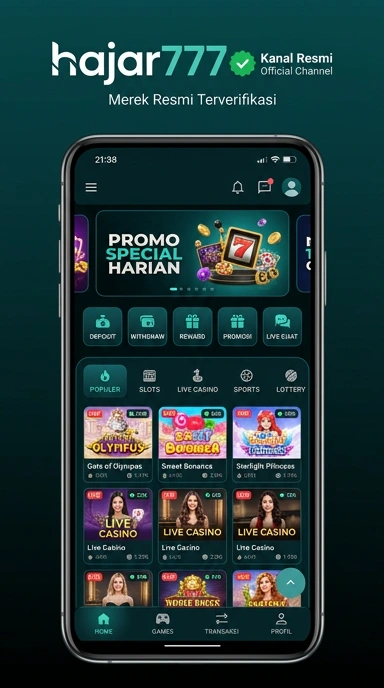Halaman Resmi hajar777 untuk Pengguna Android